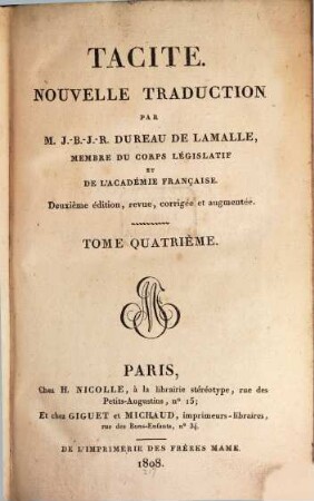 Tacite, 4