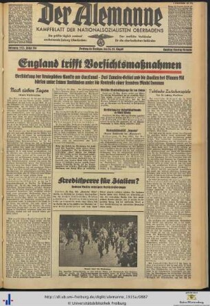 24./25.08.1935 (Samstag/Sonntag-Ausgabe)