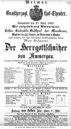 Der Herrgottschnitzer von Ammergau