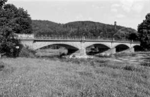 Straßenbrücke (Brücke, Bruchsteinmauerwerk); Vöhl, Eder