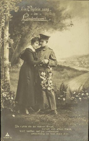 Ein Vöglein sang im Lindenbaum - Da ruhte sie an meiner Brust [...]