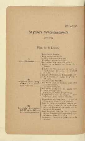 La guerre franco-allemande