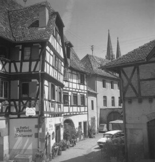 Gasse an der Place de l'Etoile