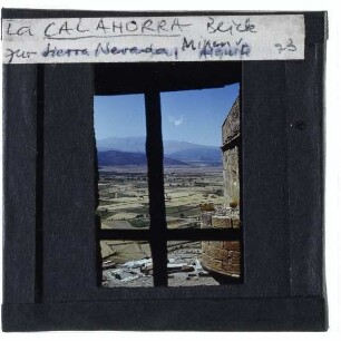 La Calahorra, Burg,Sierra Nevada,Alquife, Minen