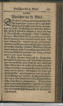 LXXX. Verächter der H. Bibel