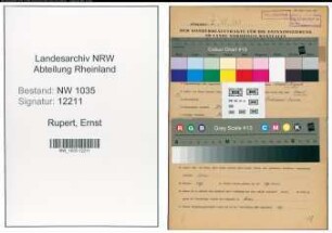 Entnazifizierung Ernst Rupert , geb. 14.08.1911 (Steiger)