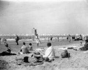Menschen am Strand