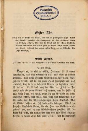 Dramatische Dichtungen, 2. Maria Moroni : Trauerspiel in fünf Akten