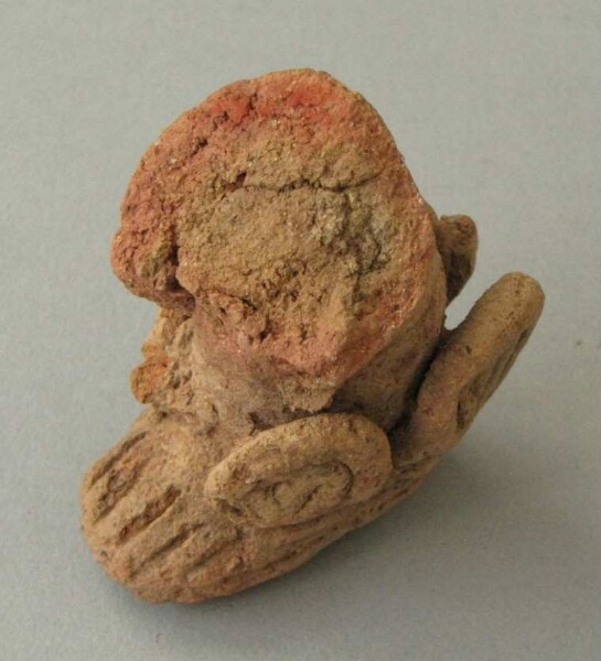 Leg of a clay figure