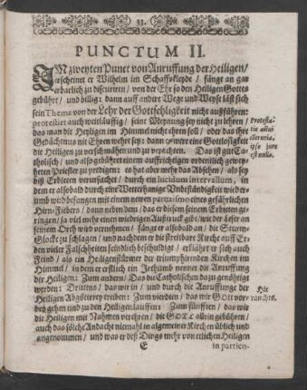 Punctum II.