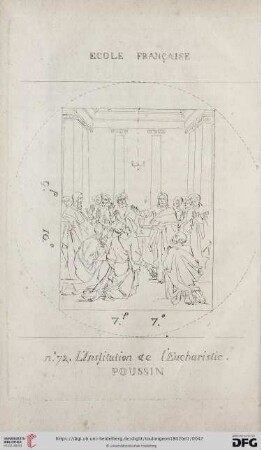 Jésus-Christ instituant L'Eucharistie (No. 72)