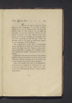 Yom Kippur Eve XVI