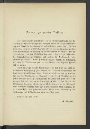 Vorwort zur zweiten Auflage.