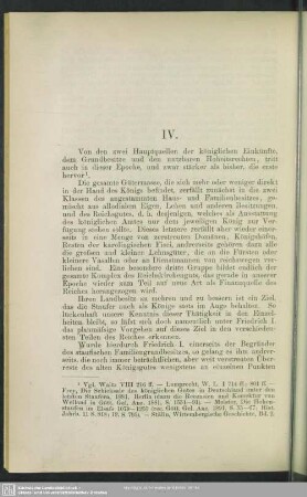 IV. [Die finanziellen Hoheitsrechte]