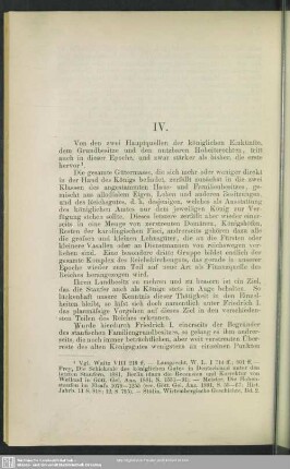 IV. [Die finanziellen Hoheitsrechte]