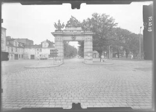 Potsdam. Jägertor (1733). Feldseite