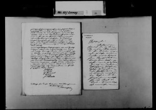 Schreiben von Franz Thorbecke, Mannheim, an August Lamey: Veränderungen in der Redaktion der Zeitung "Mannheimer Verkündiger".