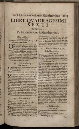 Libri Quadragesimi Sexti.