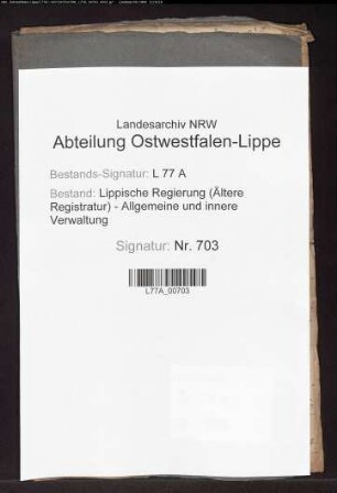 Einführung eines Anhangs zum lutherischen Gesangbuch in Lemgo