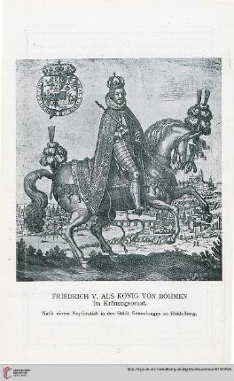 Friedrich V. als König von Böhmen im Krönungsornat