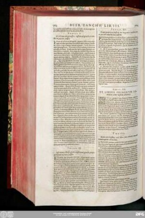 Caput III. De Libero Primorum Parentum ante lapsum arbitrio.