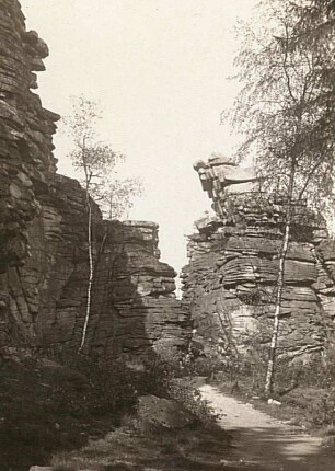 Erzgebirge. Die Greifensteine bei Ehrenfriedersdorf