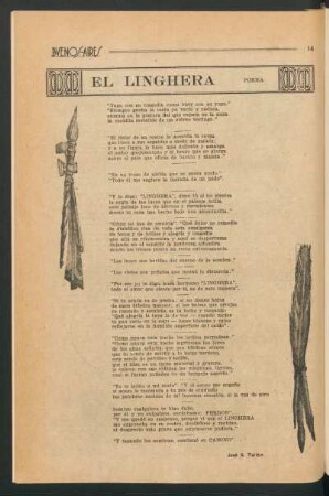 El Linghera : Poema