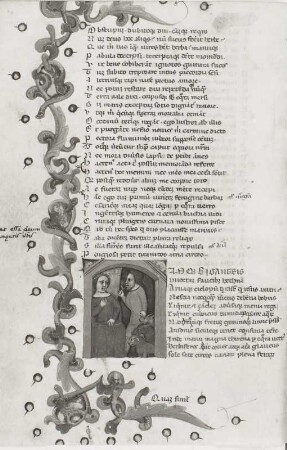 Blatt 127v: Textseite mit Illustration