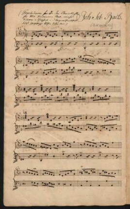 Präludien; cemb; d-Moll; BWV 926
