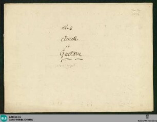 2 Stage music. Excerpts. Arr - Don Mus.Ms. 2136 : V, guit