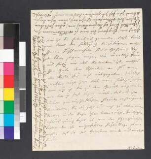 Brief von Tiedge, Christoph August an Goethe, Johann Wolfgang von