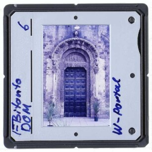 Bitonto, Kathedrale : Westportal