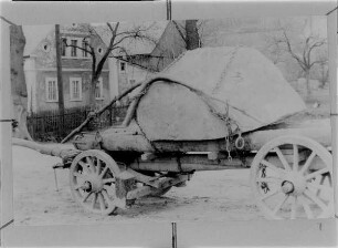Sächsische Schweiz, Leiterwagen, um 1920
