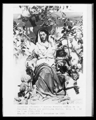 Maria als Schafhirtin