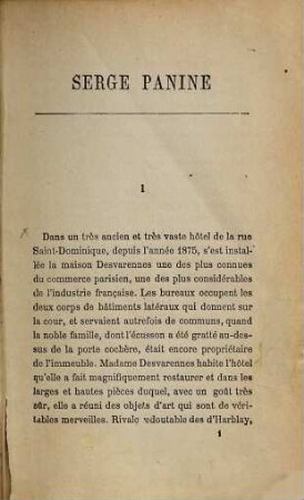 Les batailles de la vie, 2