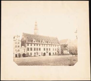 Altes Leinwandhaus, Breslau: Ansicht vom Marktplatz