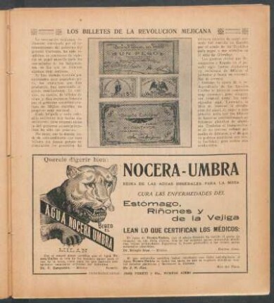 Los billetes de la revolución mexicana