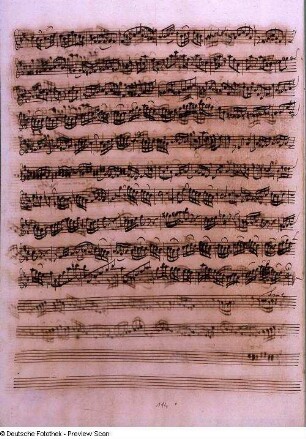 Stimmensatz: Cum Sancto Spiritu (T. 64-128.Fine), Querflöte II