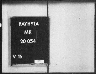 Protestant. Konsistorien zu Ansbach und Bayreuth. Regie, Etats.