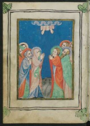 Miniatur: Himmelfahrt Christi