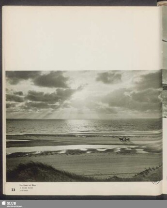 Das Meer bei Ebbe