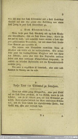 4. Rothe Tinte vor Schimmel zu bewahren