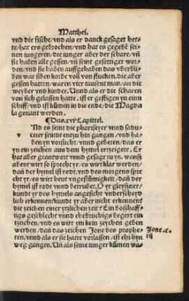 Das .xvi. Capittel.