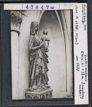 Magdeburg, Dom: Gnadenmadonna, um 1300