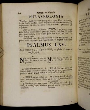 Psalmus CXV. - Psalmus CXVIII.