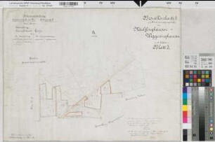 Merklinghausen (Erwitte), Zusammenlegung Merklinghausen-Wiggeringhausen, Bl. 3 Brouillonkarte I Lohe Flur 6