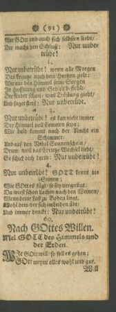 60. Nach GOttes Willen
