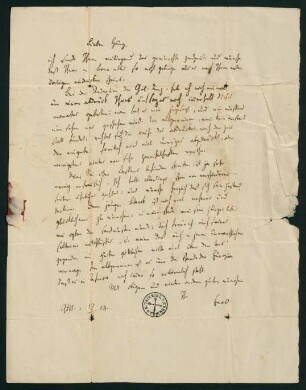 Brief vom 17. Juni 1854