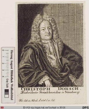 Bildnis (Johann) Christoph Dorsch
