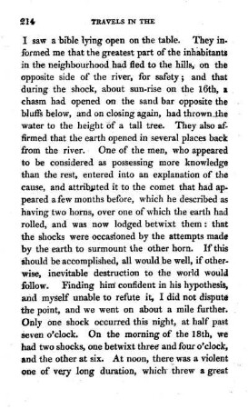 Singular notion of the cause of the earthquake